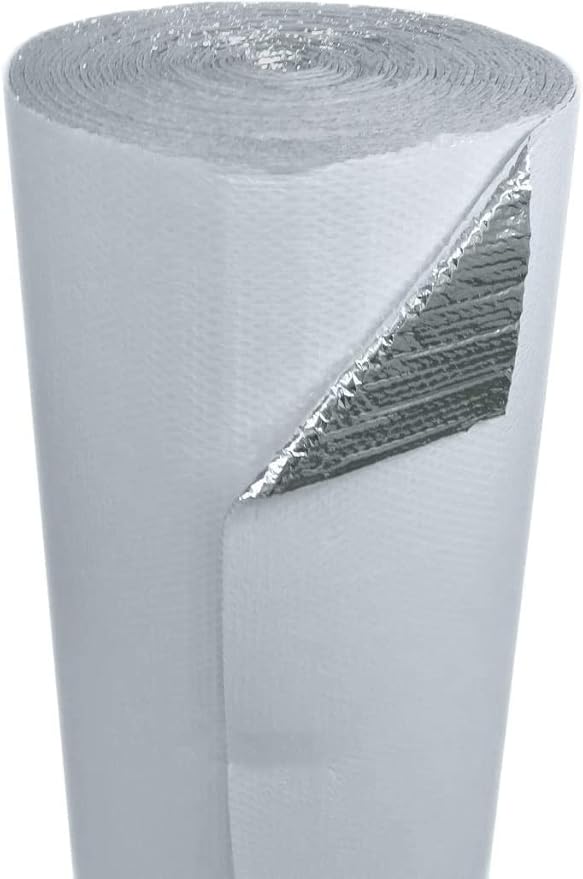 US Energy Products 72" x 10' Double Bubble Reflective Foil Insulation Thermal Barrier R8 6' x 10'