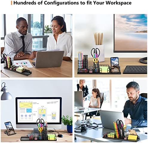 Topwey 7 in 1 Desk Organizer and Accessories