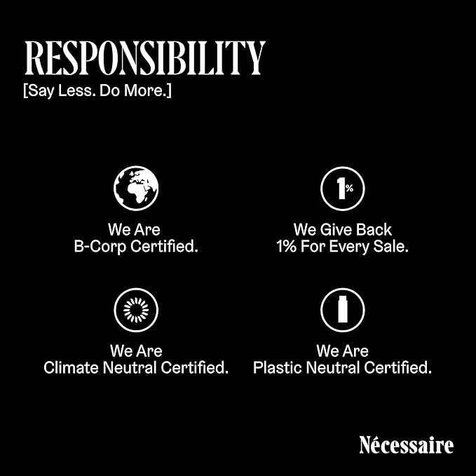 Nécessaire The Body Lotion with Pump – Hinoki Scented Body Moisturizer with Peptides, Niacinamide, Vitamins C/E & Omega 6/9 – Skin-Firming Daily Hydration – Dermatologist-Tested, Vegan – 15.2 oz