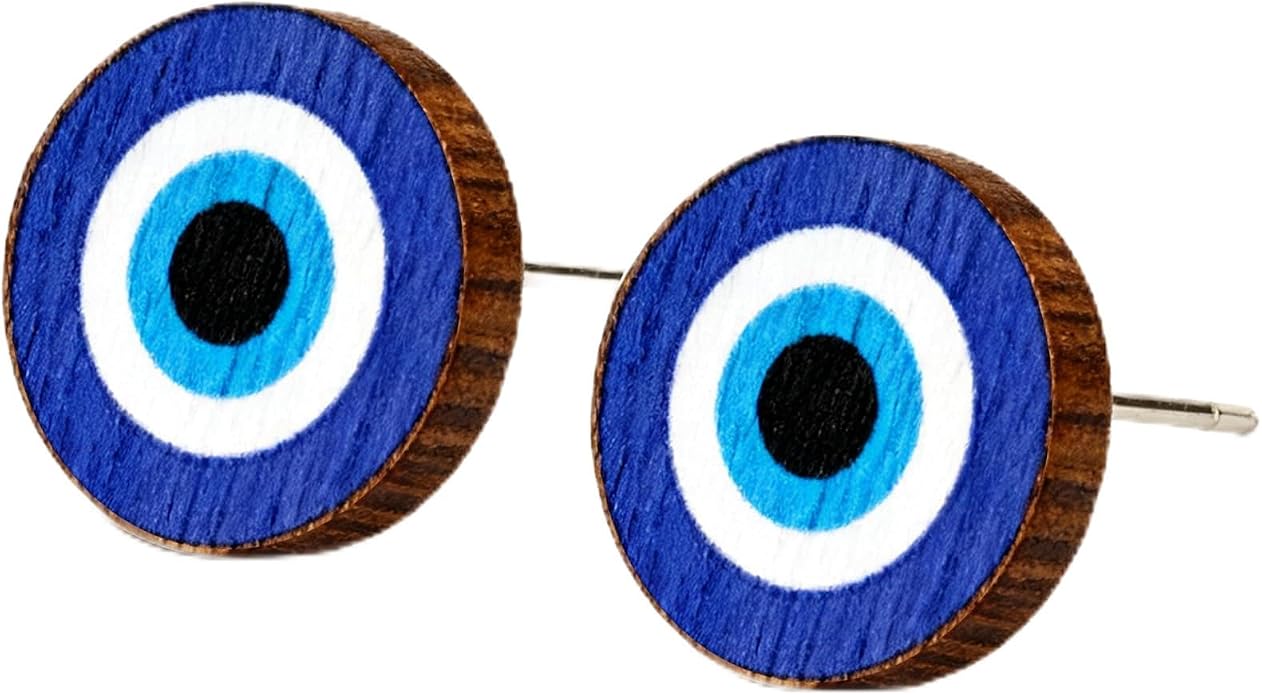 Wooden Stud Earrings for Women Hypoallergenic Jewelry Gifts for Women