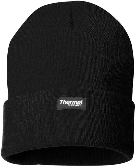 McGuire Gear Thermal Insulated Beanie, Water Resistant Watch Cap with 40 Gram Insulation, Lightweight Warm Winter Hat