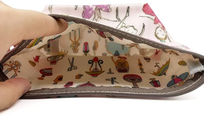 Hunger Pink Ballet Girls Make-Up Cosmetic Bag Carry Case, 14 Patterns (P11417018)