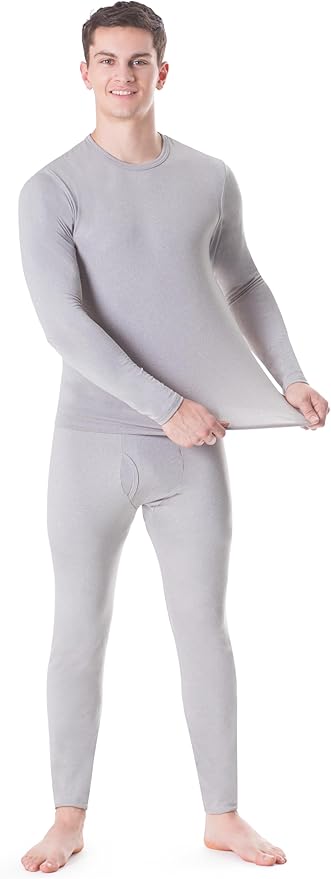 Rocky Thermal Underwear Men Long Johns Men Thermal Underwear Thermals Mens Base Layer Mens Thermals Top and Bottom Set