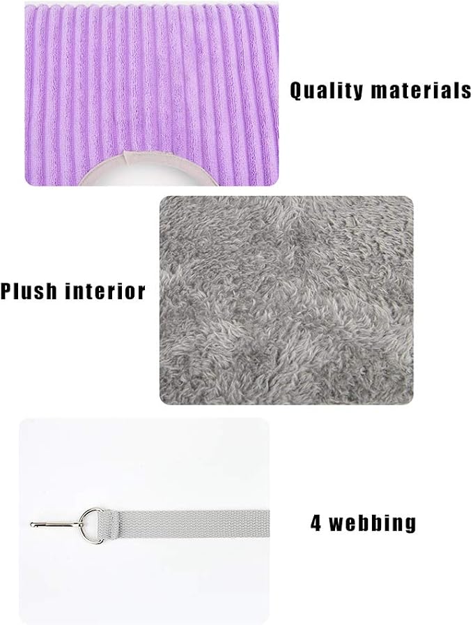 Ferret Tunnel Hanging Hammock Bed, Small Animal Rats Squirrel Toy