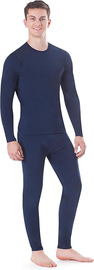 Rocky Thermal Underwear Men Long Johns Men Thermal Underwear Thermals Mens Base Layer Mens Thermals Top and Bottom Set