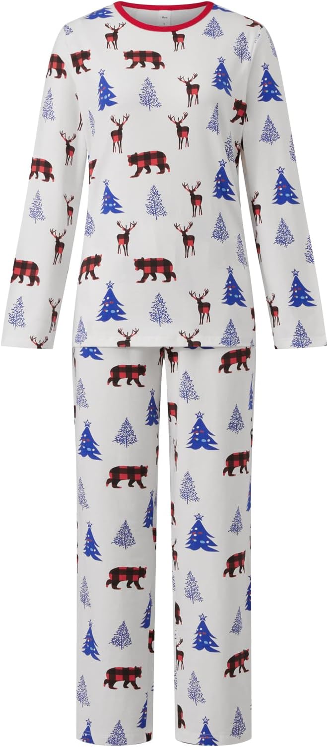 Christmas Pajamas for Family Matching Family Christmas Pajamas Set PJS Holiday Xmas Family Jammies Sleepwear