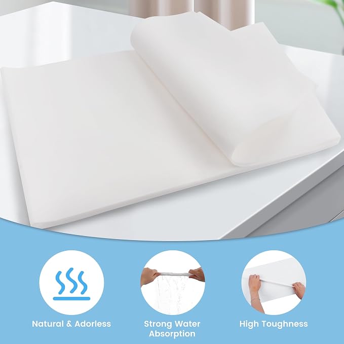 17.7x13.8in Bird Cage Liners - 200 Sheets Pre-Cut Cage Tray Pads | Disposable Absorbent Non-woven Pads Absorb Moisture and Collect Feathers for Parrots, Cockatiels, Parakeets and Finches