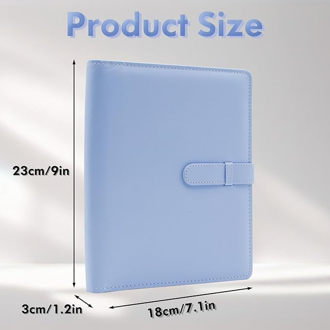 Photo Albums 4x6 Pictures – 152 Pockets Vegan Leather Cover Memory Album Book, Suitable for Family Wedding Boys Girls and Babies Storage (Blue)