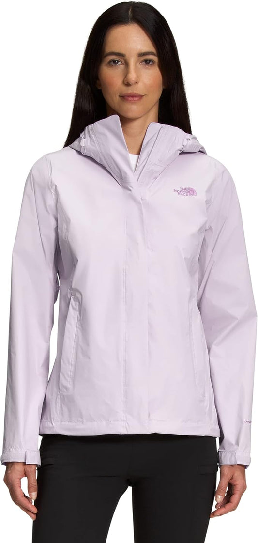 THE NORTH FACE Women's Venture 2 Waterproof Hooded Rain Jacket | Raincoat With Breathable Dryvent 2.5l Fabric, Pit-zips