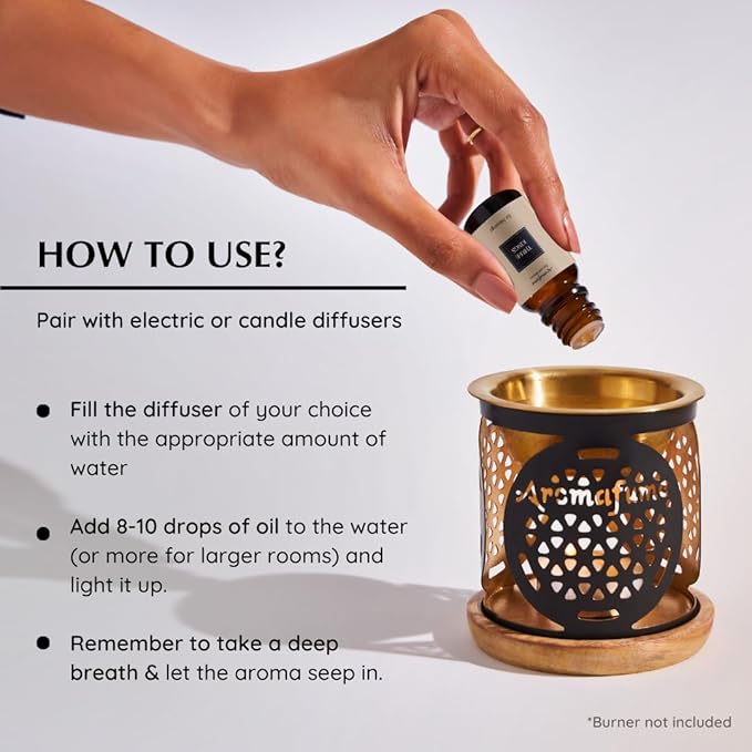 Three Kings Resin Essential Oil Diffuser Blend | 3 x 10ml / 0.33 fl oz | Ideal for Spirituality & Rituals | Made with Pure Boswellia, Serrta & Benzoin extracts | Non-Alcoholic, Non-Toxic & Vegan