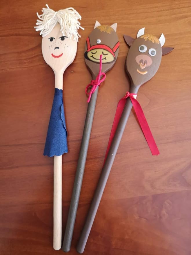 Mr.Woodware 10 Inch Wooden Spoons for Cooking - Set of 24 Long Handle Wooden Spoon for Mixing, Stirring, Tasting - Kitchen Wooden Utensils For Cooking and Crafts, Personalized Engraved Wood Burning