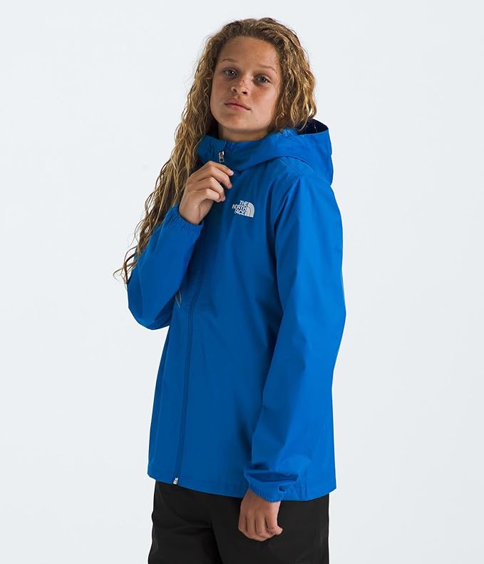 The North Face Unisex Kids Zipline Rain Jacket - Waterproof Rain Coat, Secure Zip Pockets, Weather Ready Hood