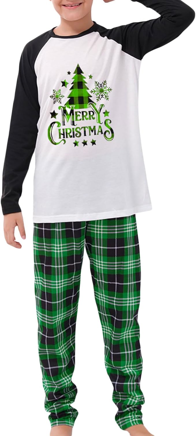 Christmas Family Pajamas Matching Sets, Matching Christmas Pjs For Family and Dog, Holidays Jammies Family Pjs Set