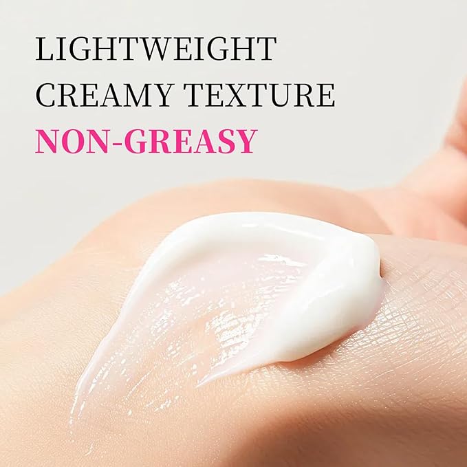 Panthenol Cream, Soothing Face Repair Cream for Sensitive Skin, Fragrance Free, Non-Comedogenic, Hypoallergenic, Ceramide Moisturizer for Calming and Hydrating Skin, 1.7 Oz