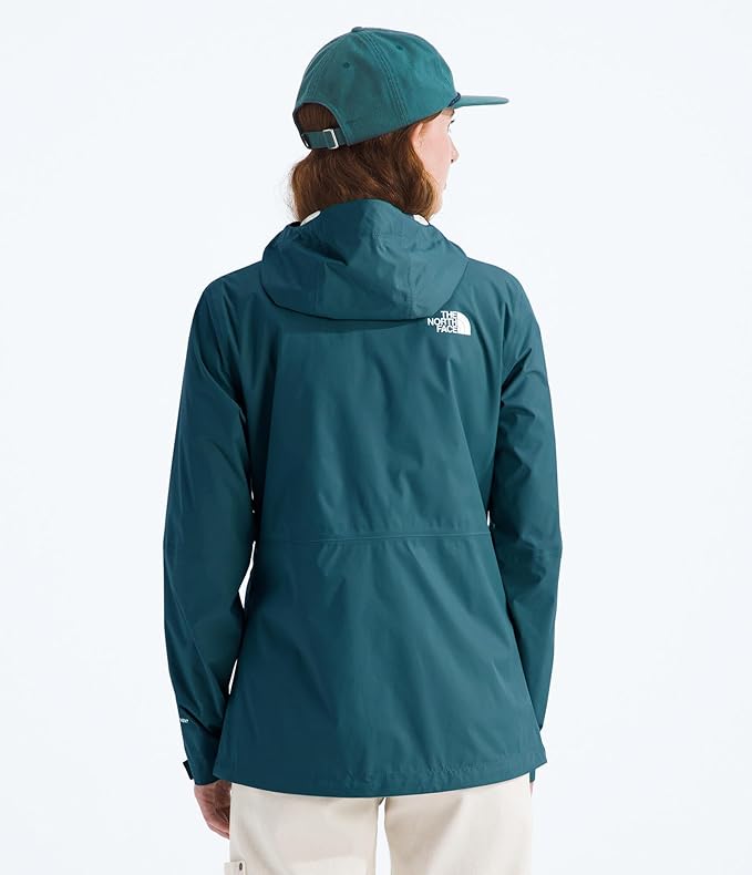 THE NORTH FACE Women's Alta Vista Rain Jacket | 3 Piece Hood With Adjustable Cinch-cord, Waterproof, Breathable