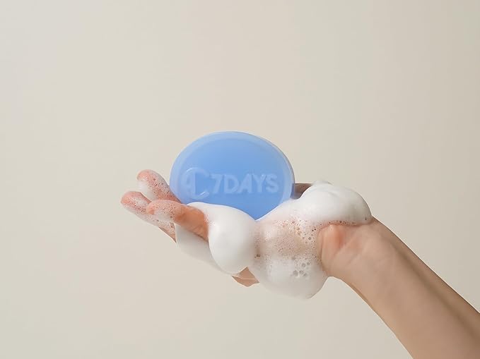 CDH7DAYS EWG VERIFIED VEGAN BAR SOAP/HANDMADE (MADE IN KOREA) Natural Body Soap Bar, Plant-Based, Handmade SOFT MILKY SOAP (Recommendation for MOTHER)