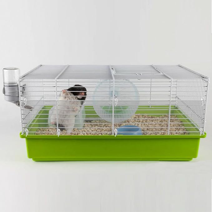 Pet Cage Liner Protection, Rabbit Cage Plastic Panels, 12 PCS Cage Urine Guard for Rabbit, Guinea Pig, Hamster, Hedgehog, Chinchilla, Ferret, Bunny - Transparent, 11.8"x7.9"