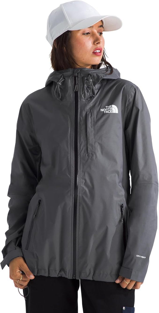 THE NORTH FACE Women's Alta Vista Rain Jacket | 3 Piece Hood With Adjustable Cinch-cord, Waterproof, Breathable