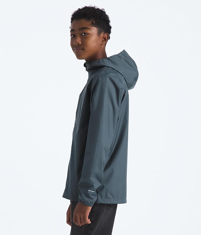 The North Face Unisex Kids Zipline Rain Jacket - Waterproof Rain Coat, Secure Zip Pockets, Weather Ready Hood