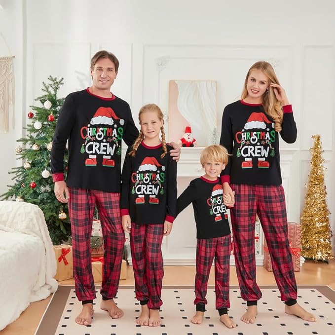 2024 Family Matching Pajamas Sets - Christmas Pjs Sleepwear Outfits for Holiday & Xmas Party