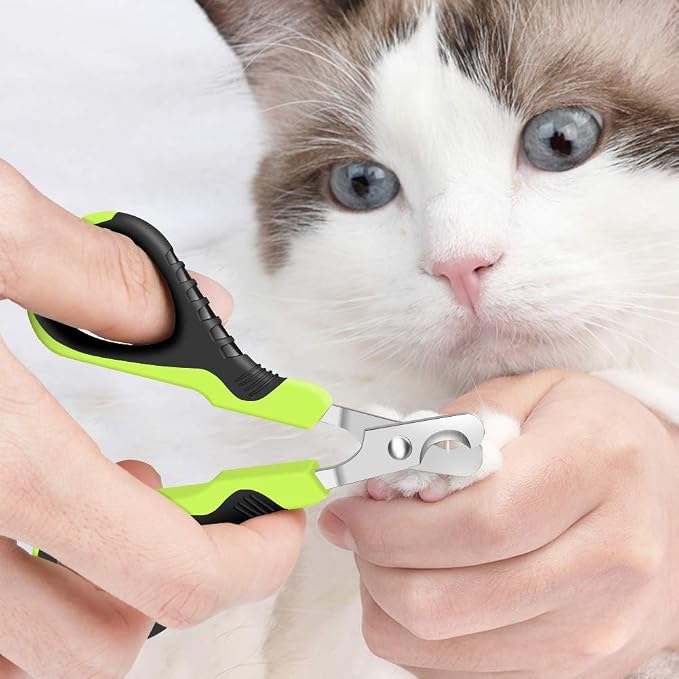 VICTHY Pet Nail Clippers for Small Animals, Dog/Cat Nail Clippers Claw Toenail Trimmer, Professional Home Grooming Tool for Cat/Dog/Kitten/Puppy/Bunny/Rabbit/Bird/Ferret
