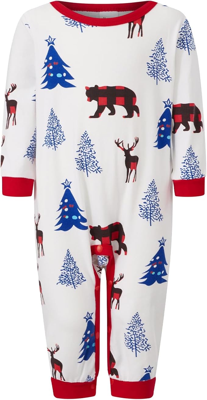 Christmas Pajamas for Family Matching Family Christmas Pajamas Set PJS Holiday Xmas Family Jammies Sleepwear