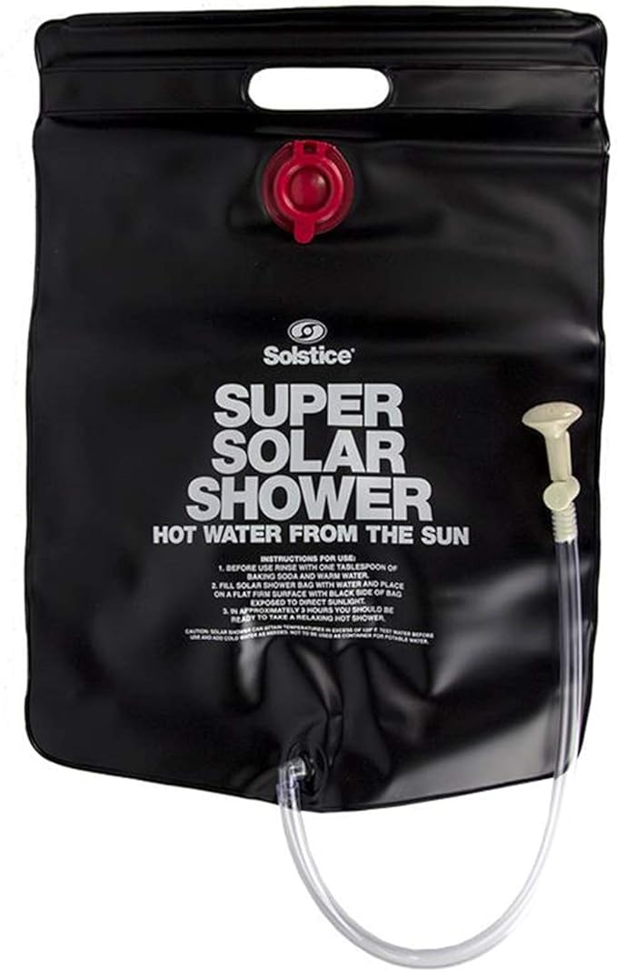 SWIMLINE HYDROTOOLS 40331 Super Solar Shower | Adjustable Hanging Hook | 3.75 Gallon Capacity Up To 100 Degrees | Environmentally Friendly | Outdoor Backyard Poolside Spa