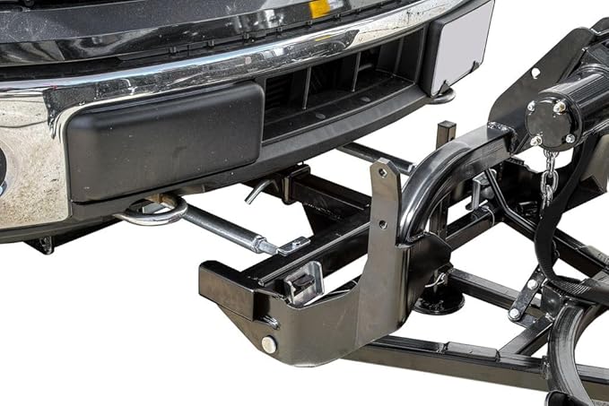 DK2 Universal 84-Inch x 22-Inch Hitch-Mounted Winch-Driven Snowplow Kit