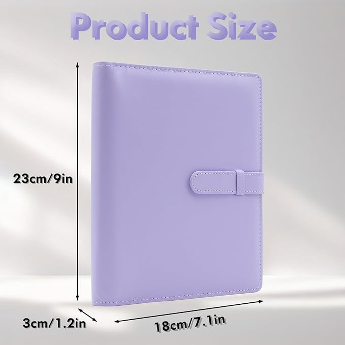 Photo Albums 4x6 Pictures – 152 Pockets Vegan Leather Cover Memory Album Book, Suitable for Family Wedding Boys Girls and Babies Storage (Purple)