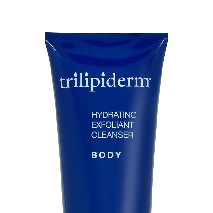 Trilipiderm Hydrating Exfoliant Cleanser – 3-in-1 Body Wash, Scrub, and Hydrator, 8 Ounce Tube