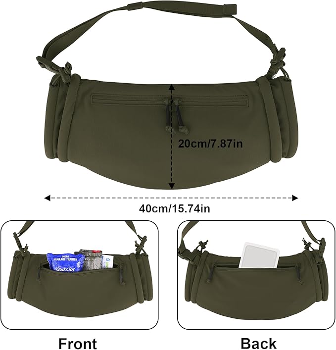 PETAC GEAR Tactical Hand Warmer,Portable Drop Hanger Waist Handwarmer Pouch for Hunting Golf Camping Fishing, Hiking, Football Winter Outdoor Field Survival.