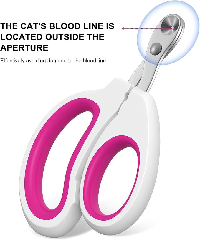 Cat Nail Clippers, Cat Claw Trimmers, Suitable for Small Animals | Nail Trimmers for Cat, Bird, Hamster, Rabbit, Chinchilla, Guinea pig