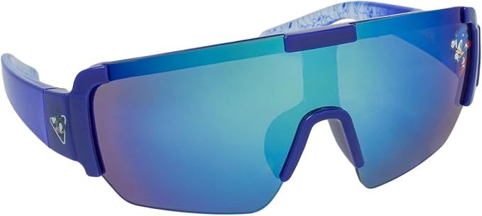 ARKAID Sonic the Hedgehog Boys Sunglasses | 100% UV Protection | Official Sega Sonic the Hedgehog Boys Sunglasses | Impact Resistant | Gift Idea | Fits Most Kids