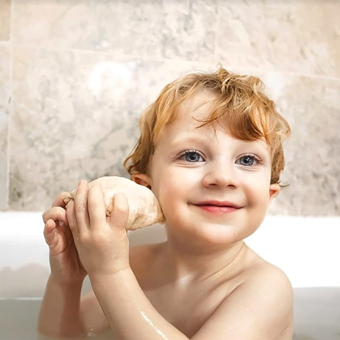 Oatmeal Bath Soak for Babies Kids & Adults - Baby Bath Tea Soaks Made with Prebiotics to Relieve Dry, Itchy, Eczema Prone Skin While Gently Cleansing, Fragrance Free I 4 Bath Tea Soaks