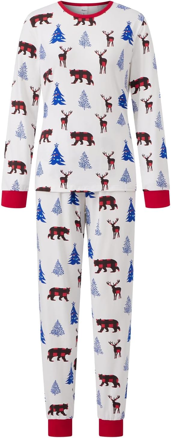 Christmas Pajamas for Family Matching Family Christmas Pajamas Set PJS Holiday Xmas Family Jammies Sleepwear