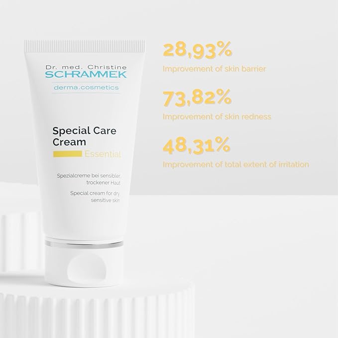 Schrammek Dr Special Care Cream (1.7 fl oz) - Special Cream for Sensitive & Dry Skin - Scientifically Proven - Face Moisturizer - Skin Care