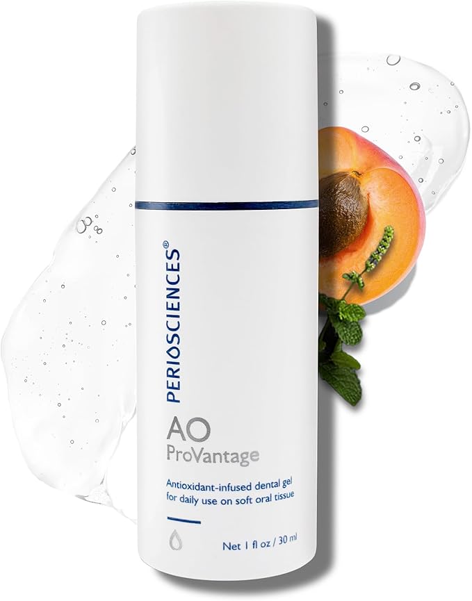 PerioSciences AO ProVantage Dental Gel with Antioxidants – Oral Gum Gel – Oral Care to Maintain Gum Health, 1 fl. Oz / 30ml