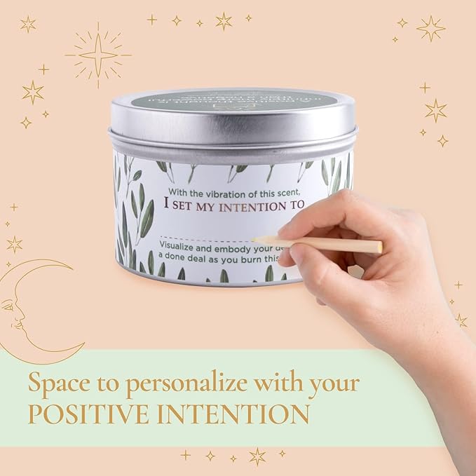 Magnificent 101 Long Lasting Remover Sage Smudge Candle | 6 oz - 35 Hour Burn | Pure Sage Scented Soy Wax Candle for House Energy Cleansing & Manifestation | Erase Negativity with Positivity
