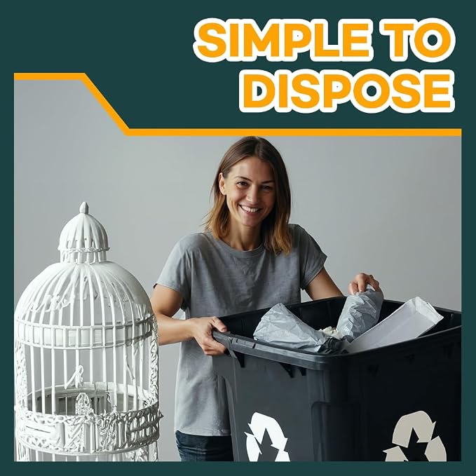 HA SHI Bird Cage Liners, 120 Unscented Newsprint Sheets, 31 x 21.5 in Large | 120 unscented newsprint sheets, 31 x 21.5 in. Large ink-free liners for bird cages and small pet enclosures. Trim to fit.