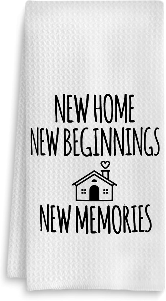 Housewarming Gifts Kitchen Towels, New Home Gift Ideas, House Warming Gifts New Home House Apartment, Gifts for New Homeowners, Housewarming Decorations, 16x24 Inch