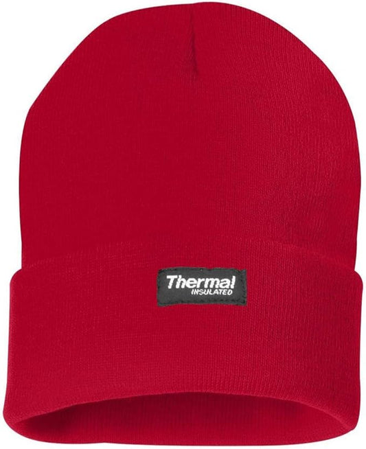 McGuire Gear Thermal Insulated Beanie, Water Resistant Watch Cap with 40 Gram Insulation, Lightweight Warm Winter Hat
