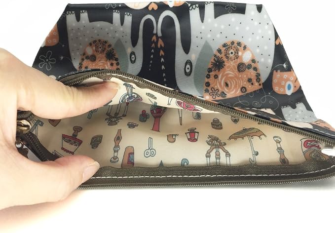 Hunger Kiss Elephant Print Make-Up Cosmetic Bag Carry Case, 14 Patterns (P11417011)