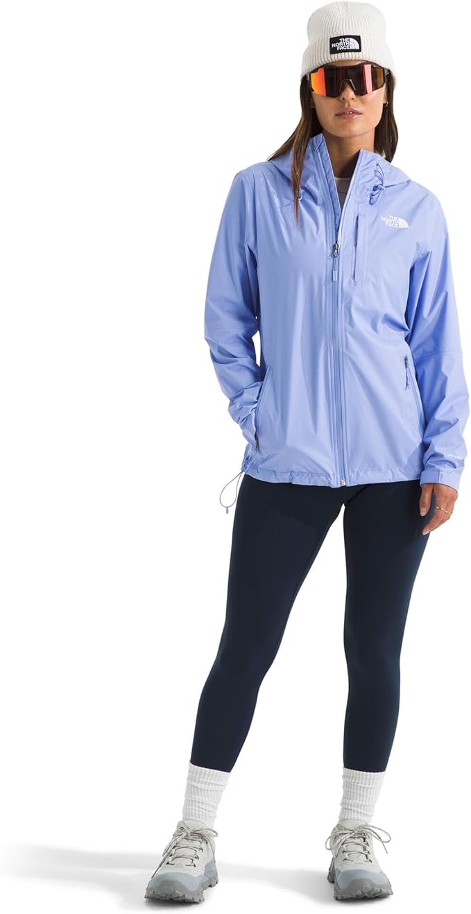 THE NORTH FACE Women's Alta Vista Rain Jacket | 3 Piece Hood With Adjustable Cinch-cord, Waterproof, Breathable