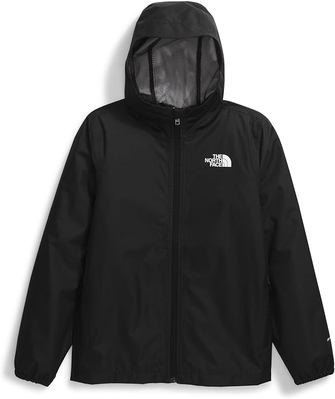 The North Face Unisex Kids Zipline Rain Jacket - Waterproof Rain Coat, Secure Zip Pockets, Weather Ready Hood