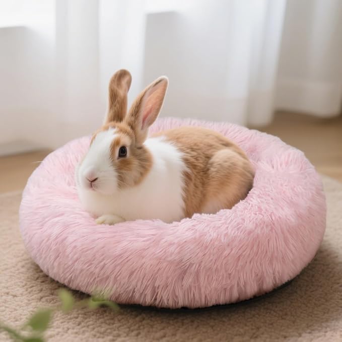 Bunny Bed 2 Pack Large Rabbit Hideout Soft & Comfortable | Small Animal Bedding, Cozy Bed Mat, Warm Hideaway, Cage Accessories for Guinea Pig