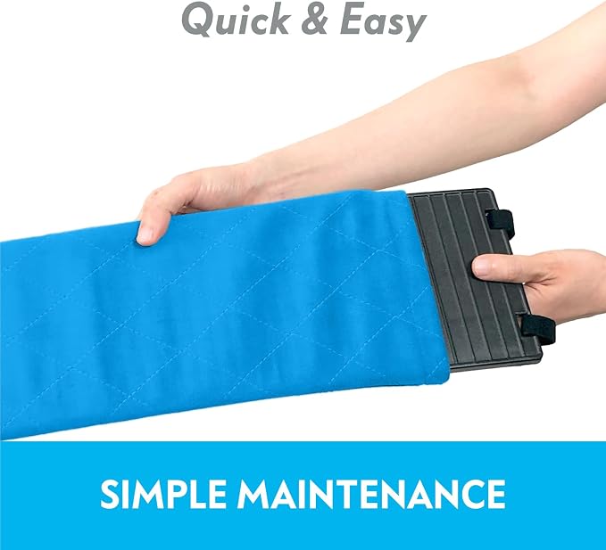 Paw Inspired Fitted Fleece Ramp Cover for Critter Nation Cage, Blue | Ladder Liner for Ferret Nation/Critter Nation Cage, For Ferrets, Rats, Chinchillas, Hedgehogs, Small Animals, Pets