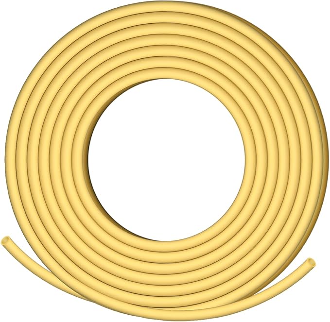 XHF UL Listed 3/32 Inch 3:1 Waterproof Yellow Heat Shrink Tubing 20 Ft Marine Grade Wire Cable Adhesive Lined Tube Insulation Seal Against Moisture Corrosion and Air Leakage