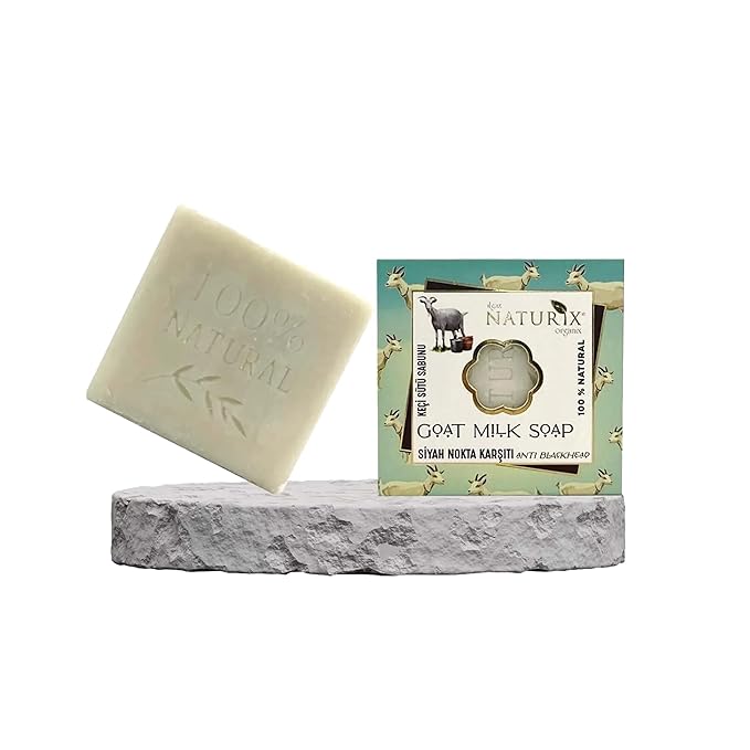 Goat Milk Organic Bar Soap Moisturizing Soap Made from Natural Oil | Hair Hand Face Body Bath Wash | Skin Care Cleanser Shampoo