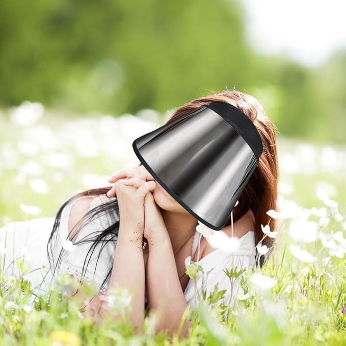 Face_Shield Protector Sun Visor Hat UV Protection Summer Sun Cap Great for Oudtoor Hiking Camping Golf Tennis Cycling