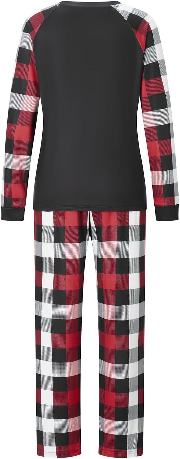 WephuPSho Christmas Family Matching Pajamas, Festive Xmas Jammies Sets for the Whole Family, Holiday Pjs Christmas